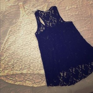 Lace Tank Tops - SOLD!